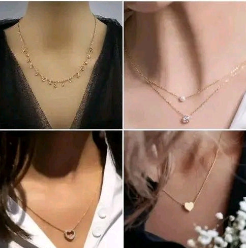 *Sizzling Graceful Women Necklaces &amp; Chains* (Set of 3)